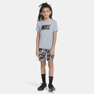Nike Big Kids' (Boys') Printed Basketball Shorts. Nike.com