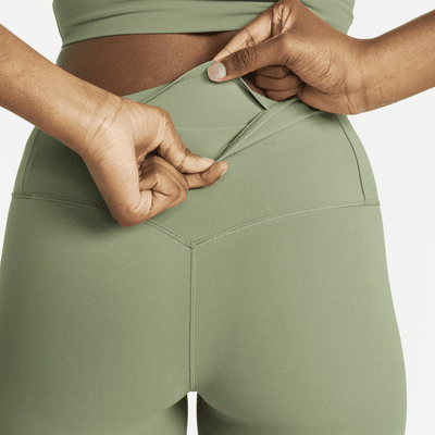 Leggings de largo completo de tiro alto y sujeción ligera para mujer Nike Zenvy