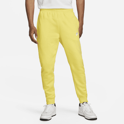 Mustard yellow nike sweatpants sale