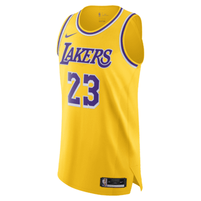 Camiseta Nike Authentic LeBron Lakers Icon Edition 2020. Nike.com