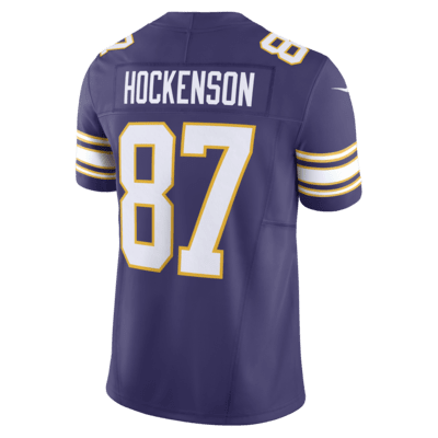 Men's Nike Justin Jefferson Olive Minnesota Vikings 2022 Salute to Service Limited Jersey Size: Small