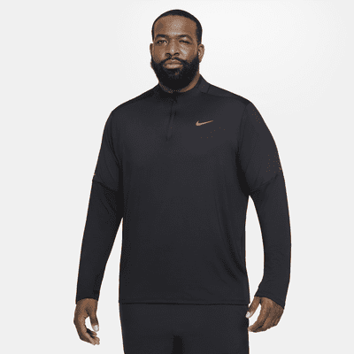 Nike Dri-FIT-Laufoberteil mit Halbreißverschluss für Herren