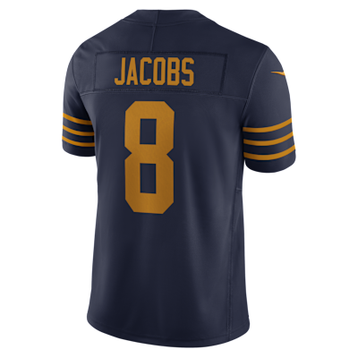 Jersey Nike Dri-FIT de la NFL Limited para hombre Josh Jacobs Green Bay Packers