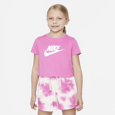 Nike Sportswear Older Kids' (Girls') Cropped T-Shirt. Nike AU
