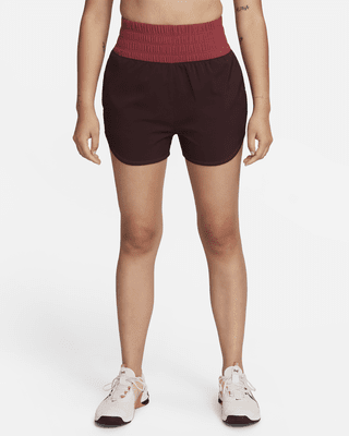 Женские шорты Nike One SE Dri-FIT Ultra-High-Waisted 3" Brief-Lined Shorts