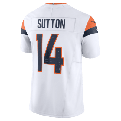 Jersey de fútbol americano Nike Dri-FIT de la NFL Limited para hombre Courtland Sutton Denver Broncos