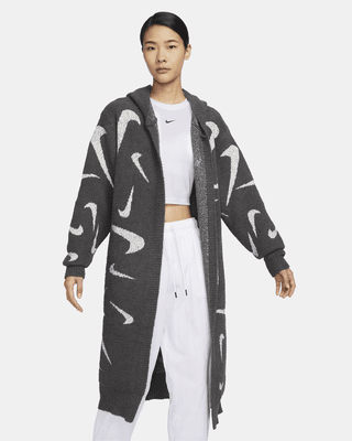 Женские  Nike Sportswear Phoenix Cozy Bouclé Loose Long Knit Cardigan