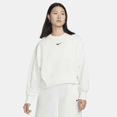 Lejos Deshabilitar Reino Nike Sportswear Phoenix Fleece Women's Over-Oversized Crew-Neck Sweatshirt.  Nike IN