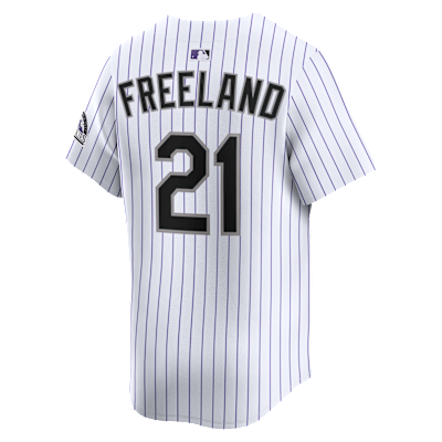 Jersey Nike Dri-FIT ADV de la MLB Limited para hombre Kyle Freeland Colorado Rockies