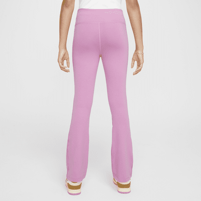 Nike Sportswear Classic Girls' High-Waisted Flared Leggings