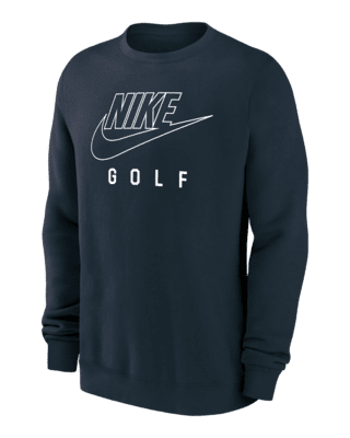 Мужской свитшот Nike Swoosh Club Fleece Golf Pullover Crew-Neck