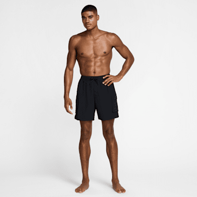 Shorts cargo con forro completo de 18 cm para hombre Nike Swim Voyage