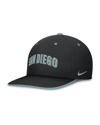 Мужские  San Diego Padres Pro Tech Script Nike Dri-FIT MLB Adjustable Hat