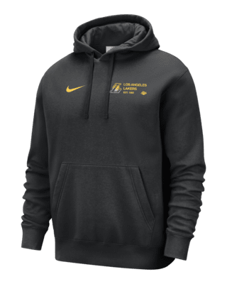 Мужское худи Los Angeles Lakers Club Courtside Nike NBA Pullover Hoodie