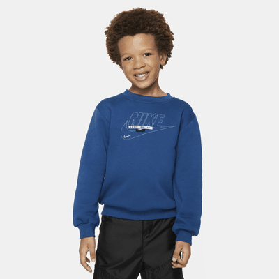 Sudadera de cuello redondo especial para niños talla pequeña Nike Sportswear