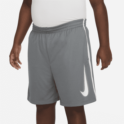 Shorts de entrenamiento con gráfico para niño talla grande Nike Dri-FIT Multi+ (talla amplia)