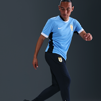 Pants de fútbol de tejido Knit Nike Dri-FIT para hombre Uruguay Strike