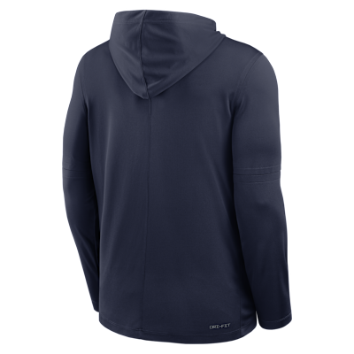 Auburn Sideline Men's Nike Dri-FIT College Long-Sleeve Hooded Top