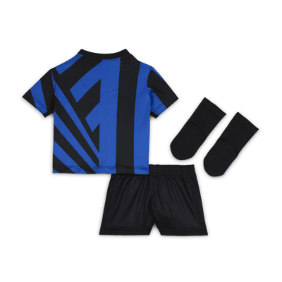 Divisa replica in 3 pezzi Nike Football Inter 2024/25 Stadium per bebè e bimbo/a – Home