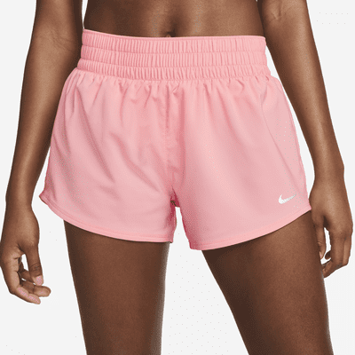 Shorts con forro de ropa interior Dri-FIT de tiro medio de 8 cm para mujer Nike One