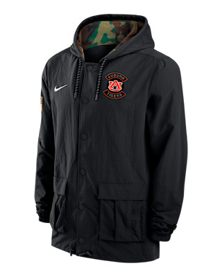 Мужская куртка Auburn Nike Full-Snap Hooded Military