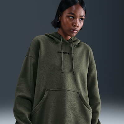 Paris Saint-Germain Phoenix Fleece Women's Nike Football Oversized Pullover Hoodie