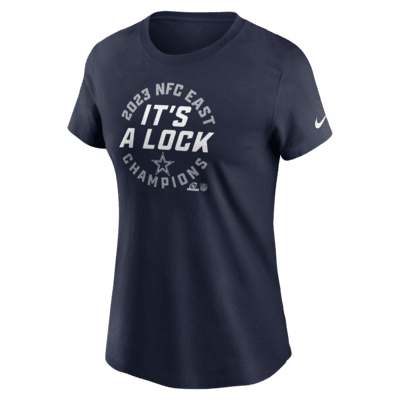 Dallas Cowboys 2023 NFC East Champions Trophy Collection Women's Nike NFL  T-Shirt