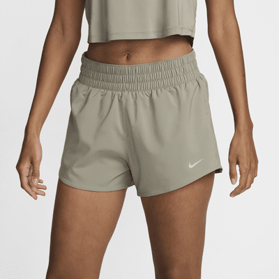 Shorts con forro de ropa interior Dri-FIT de tiro medio de 8 cm para mujer Nike One