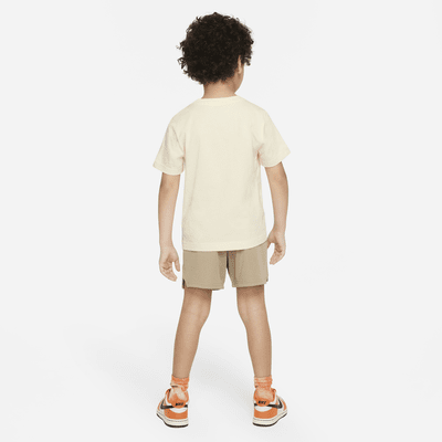 Nike Wild Air Mesh Shorts Set Little Kids' 2-Piece Set. Nike.com