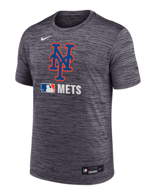 Мужская футболка New York Mets Authentic Collection Velocity Nike Dri-FIT MLB