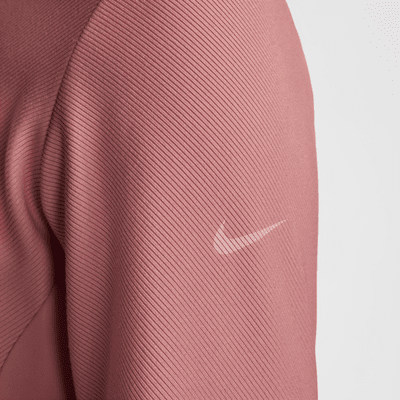 Capa media Dri-FIT de cierre completo para mujer Nike One Rib