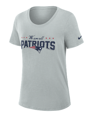 Женская футболка New England Patriots Rivalries Collection Slub Nike Dri-FIT NFL