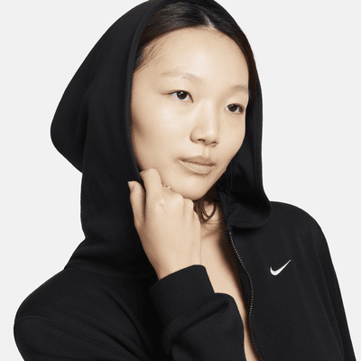 เสื้อมีฮู้ดทรงหลวมซิปยาวผ้าเฟรนช์เทรีผู้หญิง Nike Sportswear Chill Terry