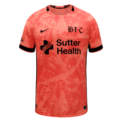 Bay FC Stadium Away Men's Nike Dri-FIT NWSL Replica Jersey