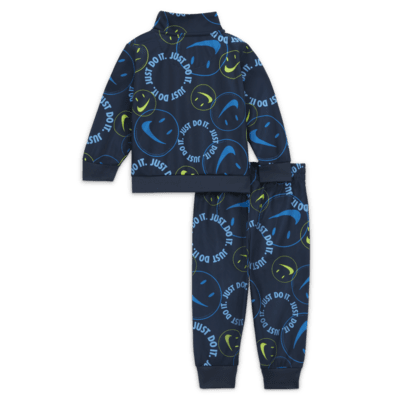 Nike Smiley Swoosh Printed Tricot Set Baby Tracksuit