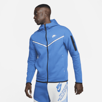 blue nike jacket hoodie