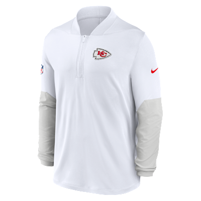 Kansas City Chiefs Feel The Pressure Men's Nike Dri-FIT NFL 1/2-Zip Top