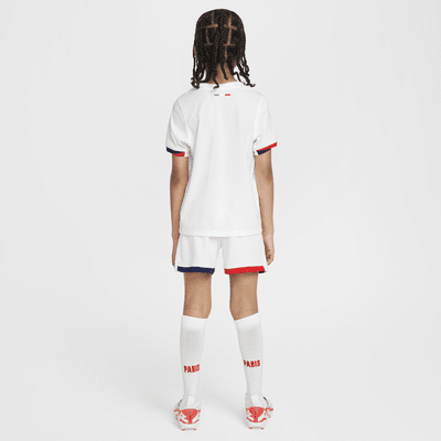 Paris Saint-German 2024/25 Stadium Away Nike Replica dreiteiliges Fußballtrikot-Set (jüngere Kinder)