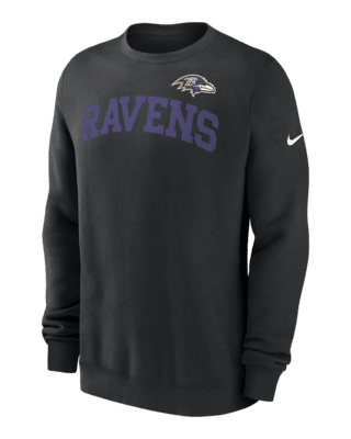 Мужские  Baltimore Ravens Club Nike NFL Pullover Crew