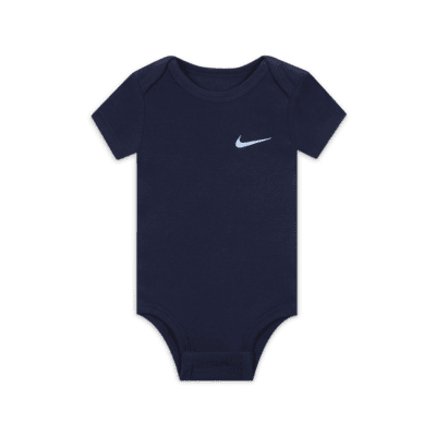 Paquete de tres bodys para bebé (0-9 M) Nike Baby Essentials