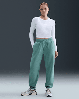 Женские  Nike Sportswear Phoenix Fleece High-Waisted Oversized Sweatpants