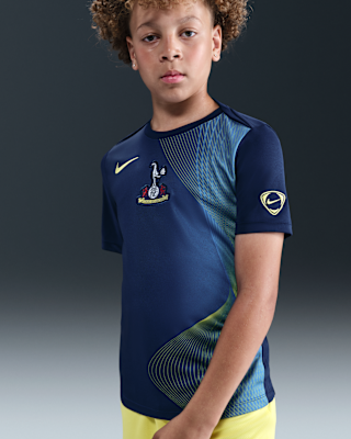 Детские  Tottenham Hotspur Academy Pro Third Big Kids' Nike Dri-FIT Total 90 Soccer Pre-Match Top
