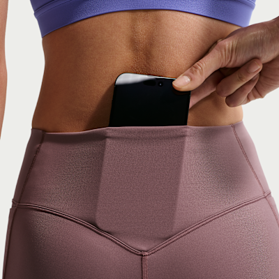 Nike Universa Women's High-Waisted 7/8 Leggings with No Front Seam