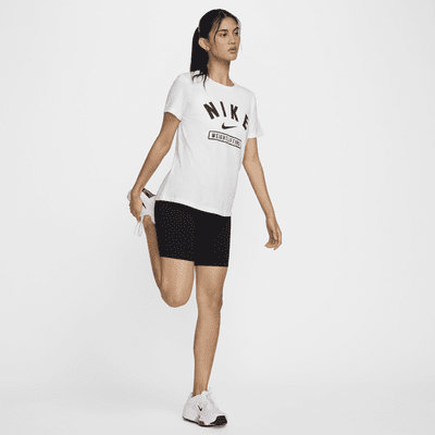 Playera de halterofilia para mujer Nike