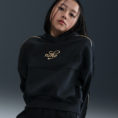 Nike Sportswear Club Fleece Boxy huvtröja för ungdom (tjejer)