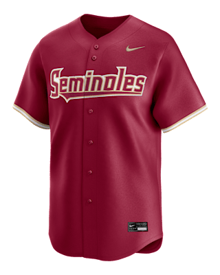 Мужские джерси Florida State Seminoles Nike College Limited Baseball Jersey