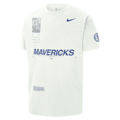 Dallas Mavericks Courtside Men's Nike NBA Max90 T-Shirt. Nike.com