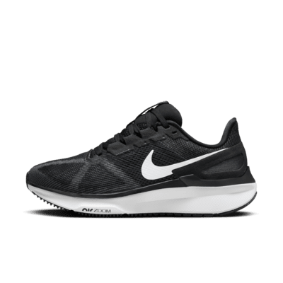 Tenis de correr en carretera para mujer (extraancho) Nike Structure 25