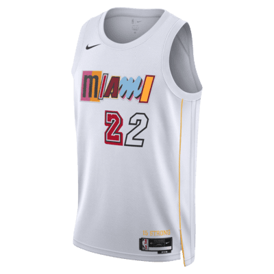 Abolladura Fiesta Restricción Jimmy Butler Miami Heat City Edition Camiseta Nike Dri-FIT NBA Swingman.  Nike ES