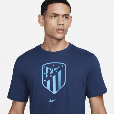 Playera de fútbol para hombre Atlético Madrid Crest